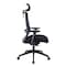 Boss Office Products Deluxe Mesh Back Ergonomic Task Chair with a Flex Headrest B6036-HR - alternate 2